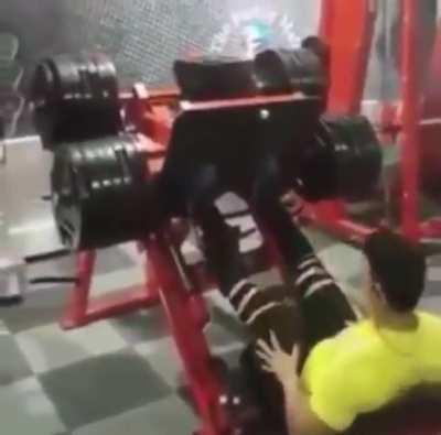 HMFT after my leg bends like a noodle.