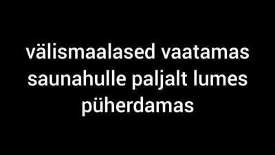 Eestlased vs. Talv 2