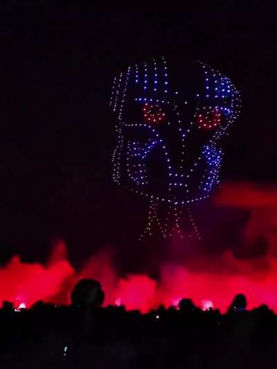 China recent drone show