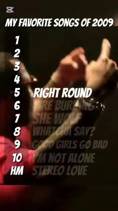 My favourite songs of 2009