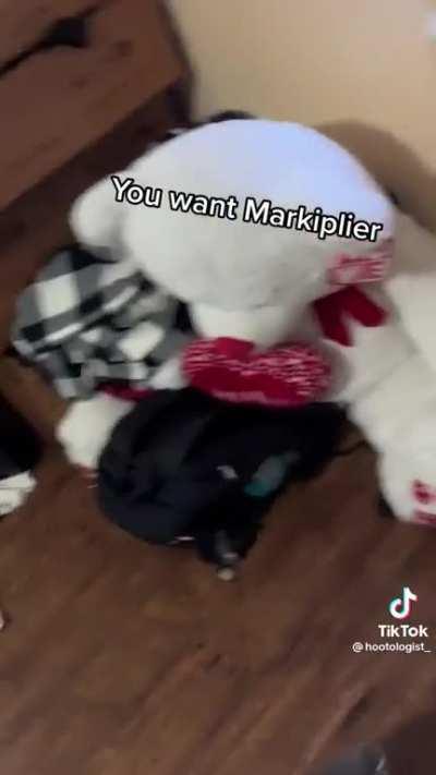 A cat won't stop yelling until their owner puts Mark on for them to watch. 😊