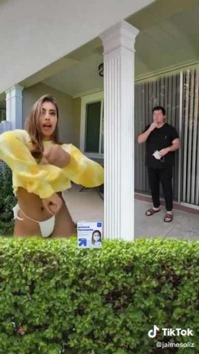 When he smelt it again I lost my shit