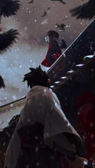 Sasuke and Itachi like wallpaper I made.