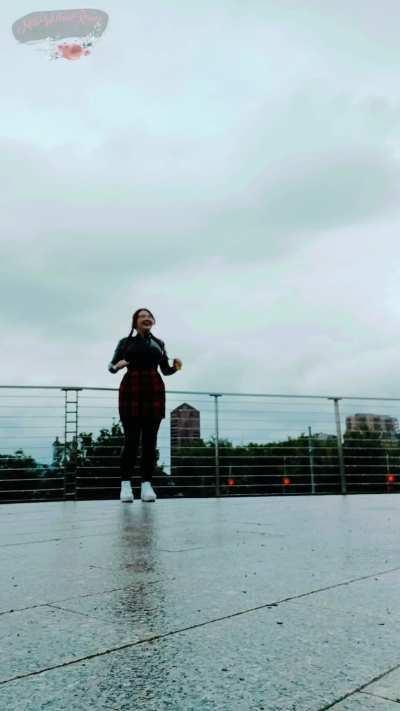 Nothing brings me joy like the cold rain against my warm latex!