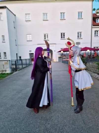 Could you resist Frieren’s charm? 😘