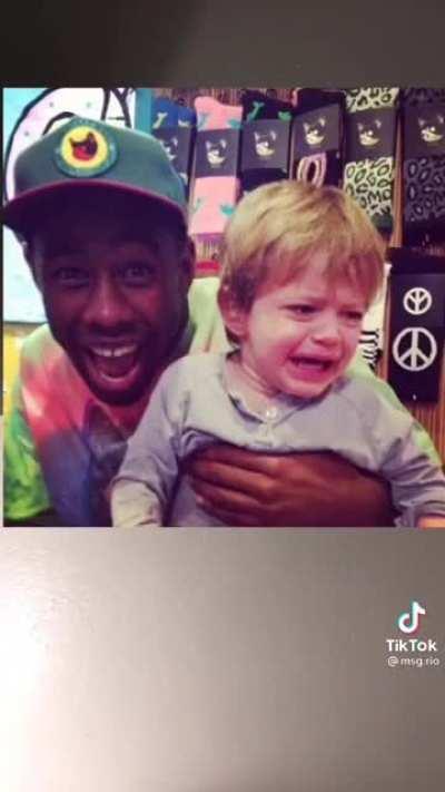 tyler making babies cry