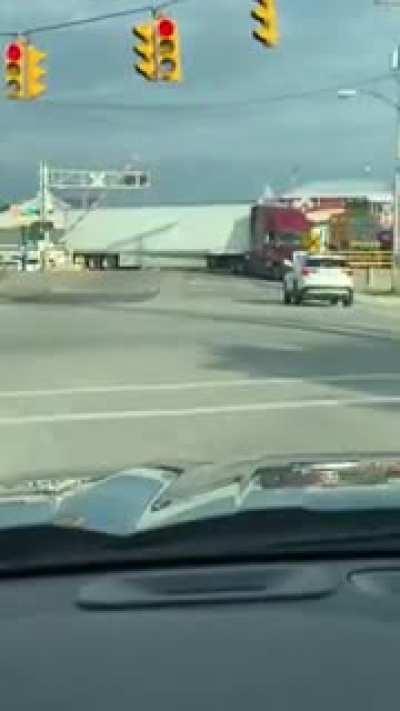WCGW Sitting on Railroad Tracks