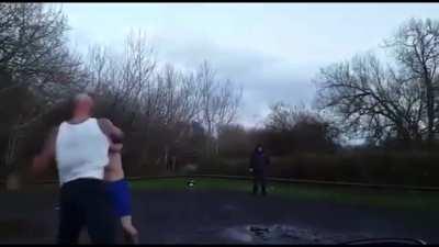 English travellers fight ends in vicious knockout