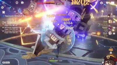 ZHONGLI 12-3 2ND HALF SPEEDRUN ROUND 2 - 35 SECONDS