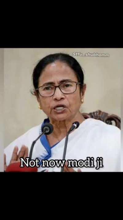 Too late Mamta ji
