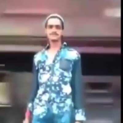 Recording video and got hit!