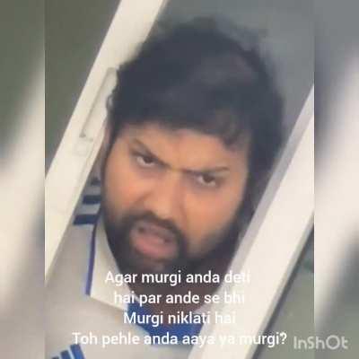 T- If a hen lays an egg but a chick is what comes out of that egg, what actually came first?!