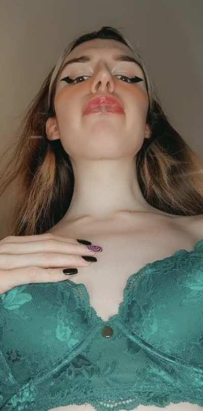 What would you do if she told you to open your mouth for her?