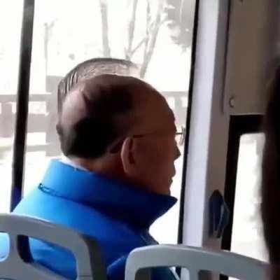 This guy's hair