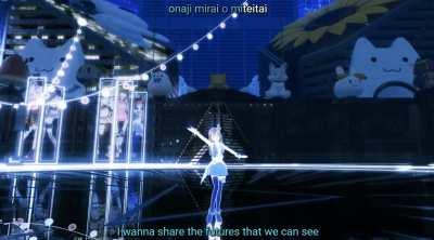 This part at the beginning with Sora's updating models, So Amazing!!! (New Shiny Smily Story)