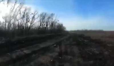 Georgian and Ukrainian soldiers tried to storm Russian position which must have been weakly guarded. Looks like intel was wrong as position was well defended with increased personnel. Attackers were forced to retreat under heavy fire.