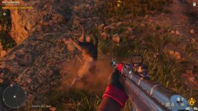 [Far Cry 6] What the dog doing?