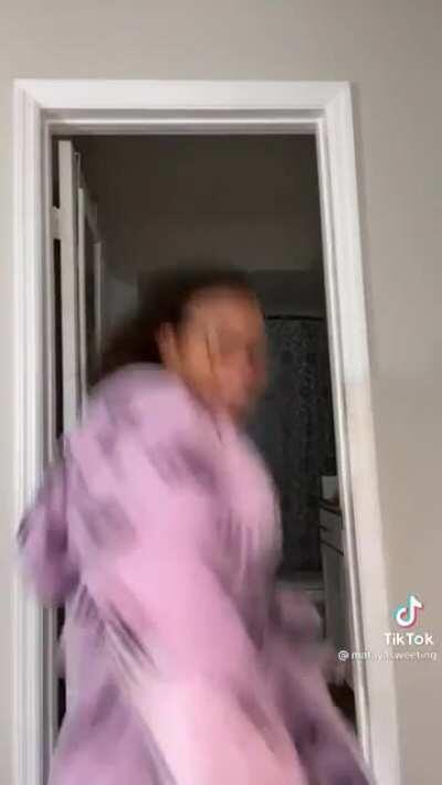 She's the only girl that can do the 