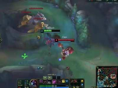 How it feels to play Cho'Gath with 0 stacks