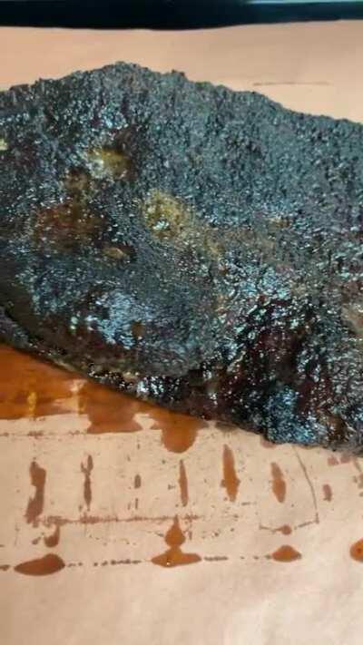 My first no-wrap. It was my best brisket yet!