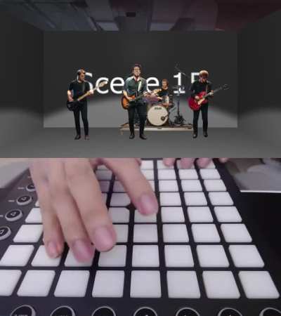 Making a VJing simulation map