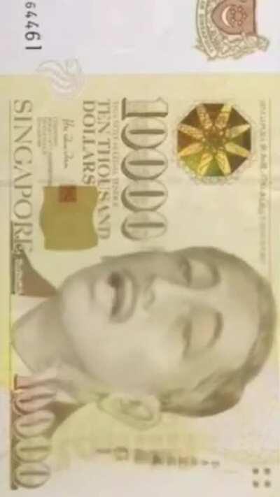 When he knows u didn't hit the 9.6 million TOTO draw last Fri