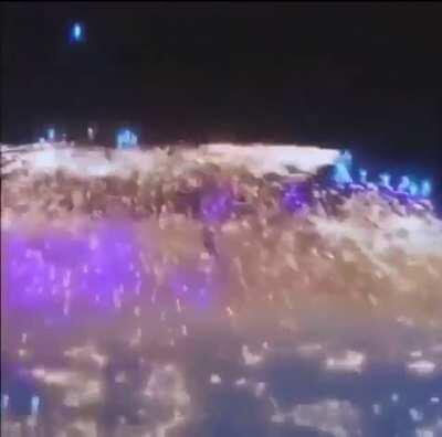 These wizards flexing with their spells