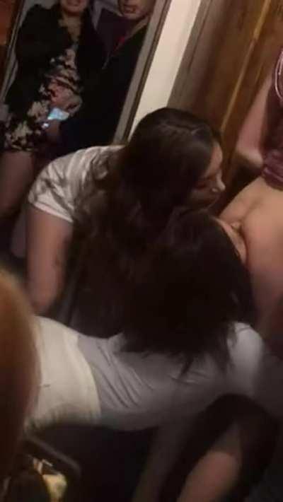 Amateur Ass Eating College Party