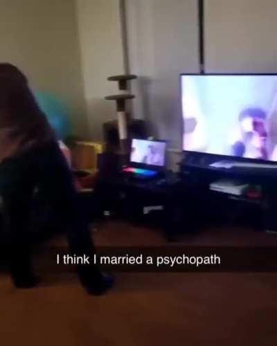 I think I married a psychopath