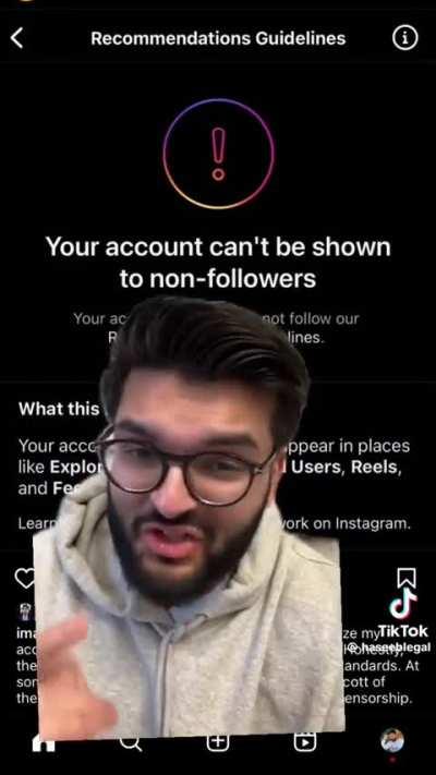 Meta (Instagram) is officially censoring the biggest Palestinian accounts that report on the genocide in Gaza (and the West Bank) 