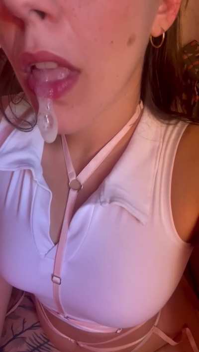 Get on your knees, baby.