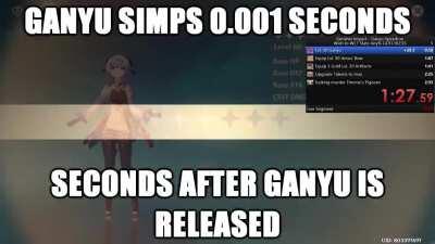🕒🏆 [WORLD RECORD] Ganyu Any% Speedrun 1.12 ver
