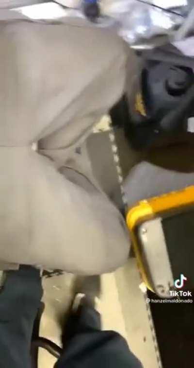 to annoy people minding their own business working