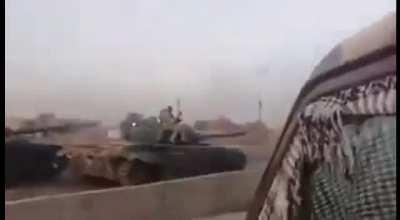 Sudanese Army T-72AV’s operating near the capital of Khartoum