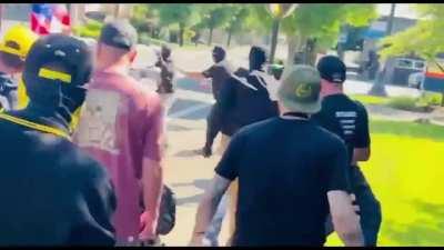 MAGA face off against Feds posing as Neo-nazis.