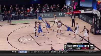 After seeing all of the cheap shots the Clippers have been throwing at the mavs, how do the refs not call this a tech?