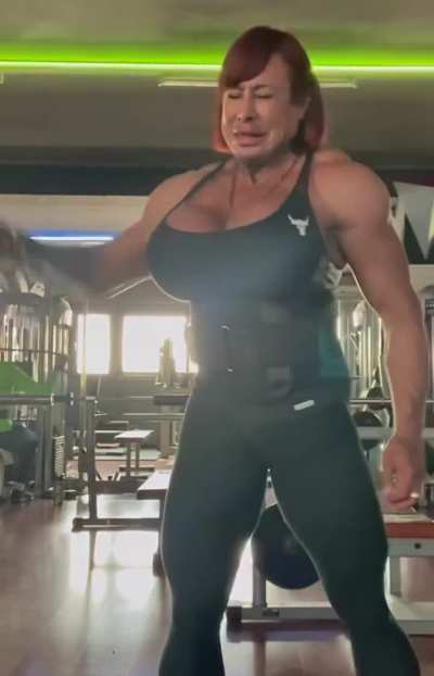 I can trust you guys to be honest. Is my girl getting too bulky?