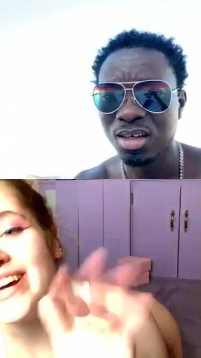 Michael Blackson Instagram Livestream 4/28