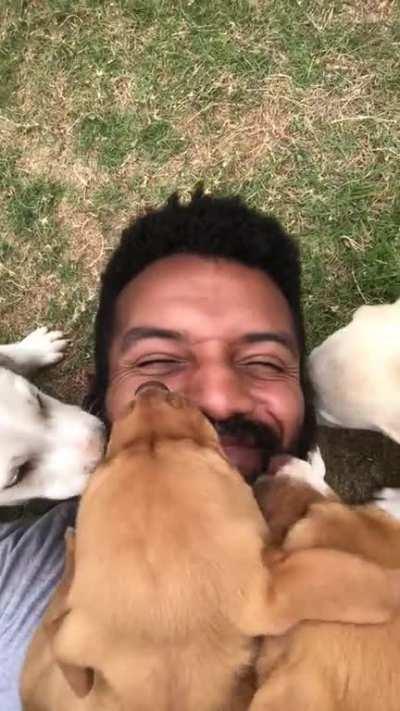 I’ve lived a life that’s been absent a whole lot of “wholesome” moments, but this seemed worth sharing.