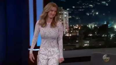 On the Jimmy Kimmel show 