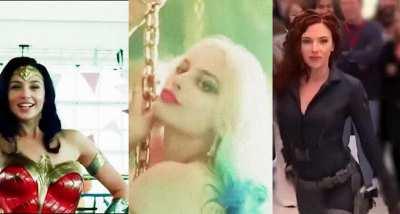 By which one would you rather get captured & dominated by? Gal Gadot/WW, Margot Robbie/Harley, Scarlett Johansson/Black Widow