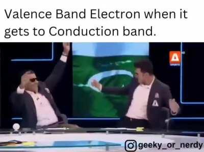 Electrons be Vibing