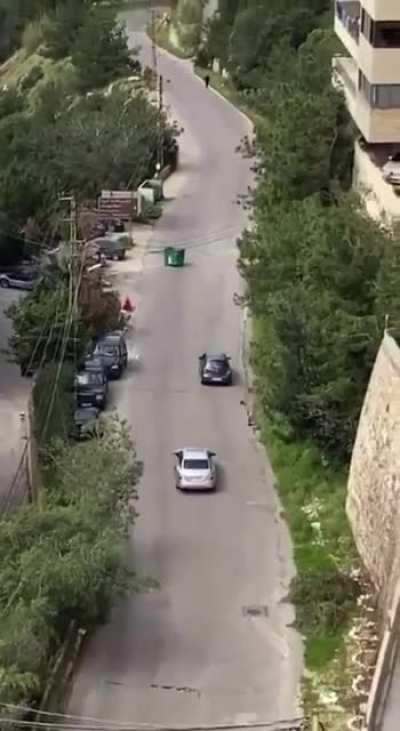 WCGW if the dumpster is not properly locked