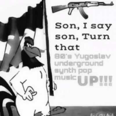 Apparently Yugoslav synth-pop, the thumbnail is all the details I have.