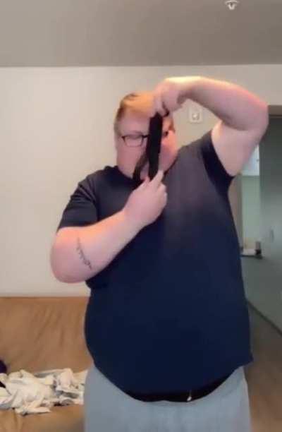 The absolute chad with his trusty baton