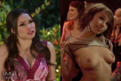 Jessica Parker Kennedy in I Think You Should Leave, next to her nude debut