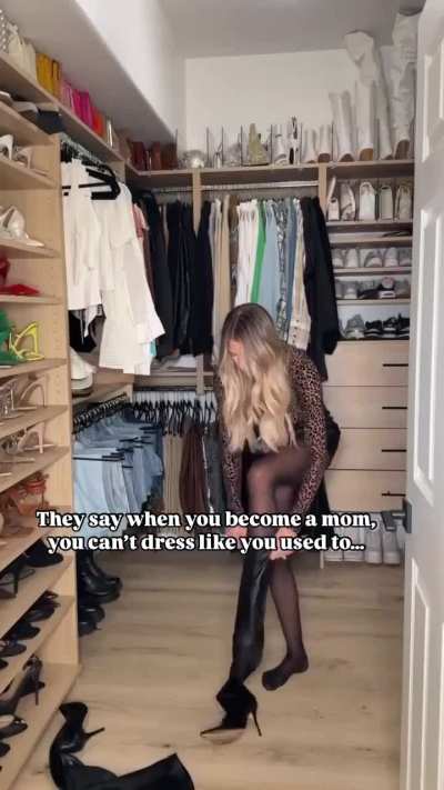 Barbie Blank dresses however she wants