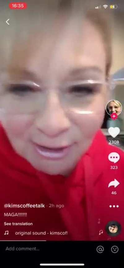 Not in public but the q anons are losing it on tik tok