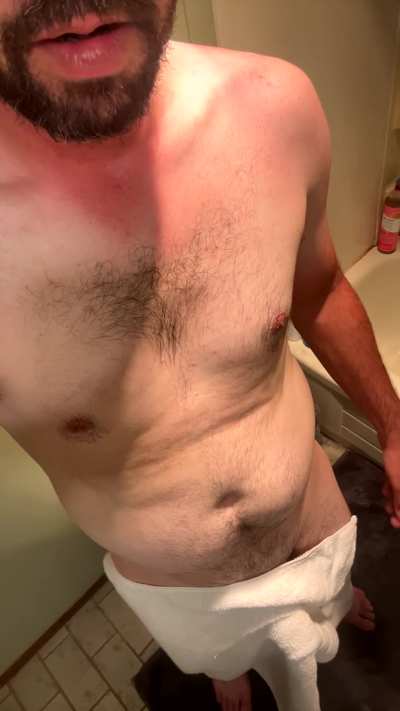 Quick little towel drop