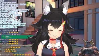 Mio English is facking cute and actually pretty good. Also, blessed sneeze